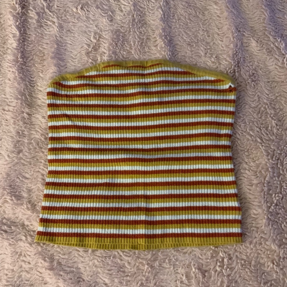 Striped Tube Top